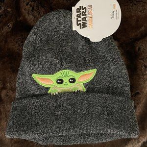 Disney/Star Wars/the Mandalorian 'The Child' Ribbed, Cuffed Beanie - NWT